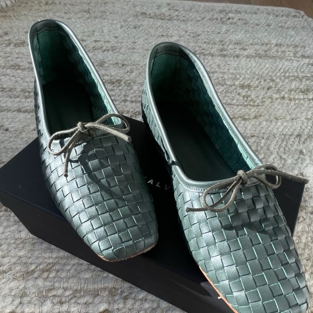 Freda Salvador Woven JADA Ballet Flat